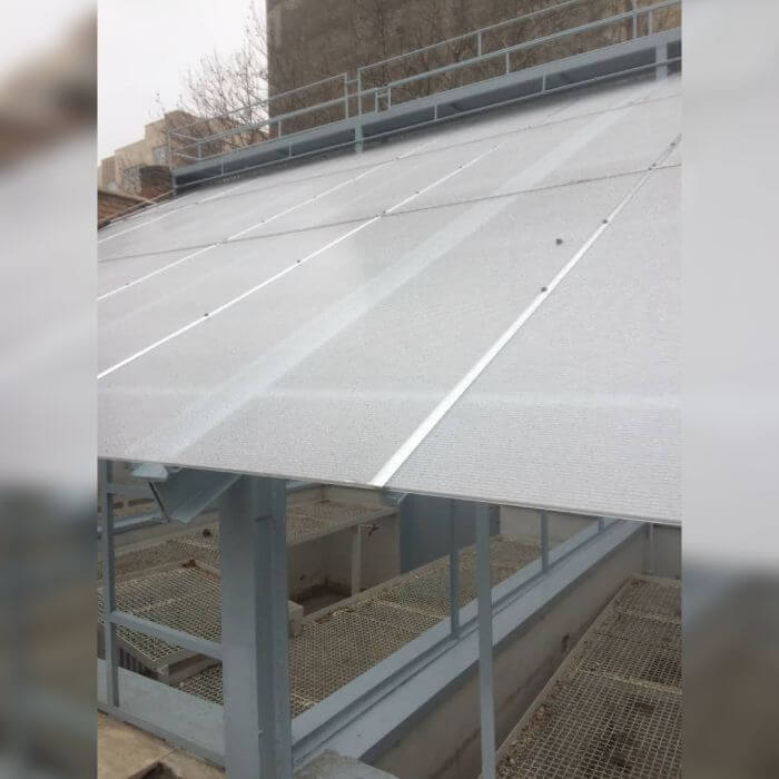 نورگیر پلی کربنات